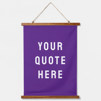 Custom Your Quote Banner Personalised Wall Text Hanging Tapestry