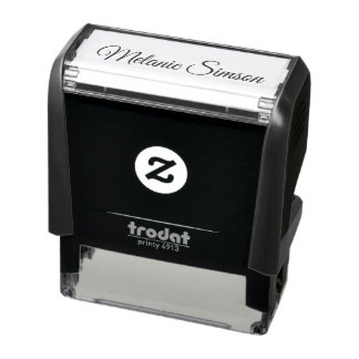 Custom your Signature Personalised script Self-inking Stamp