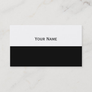 Custom your text, image & background colour business card