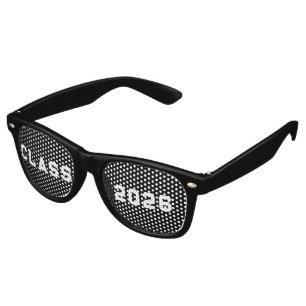 Custom your text, image & background colour retro sunglasses