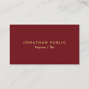 Custom Your Text Modern Elegant Simple Template Business Card