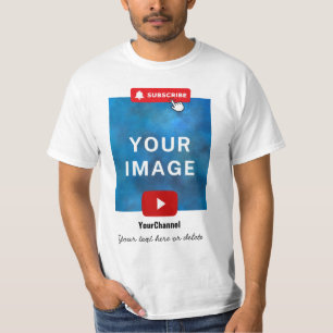 Custom Youtube Channel Name T-Shirt