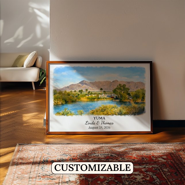 Custom Yuma Wall Art, Arizona Wall Decor (Creator Uploaded)