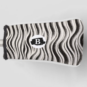 Custom Zebra Stripe Golf Head Cover
