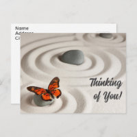 Custom Zen Garden, Monarch Butterfly | Trendy