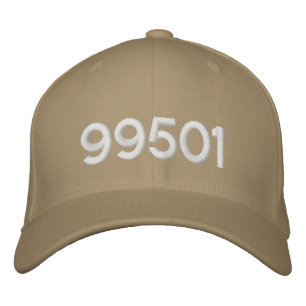 Custom Zip or Area Code Hat/Cap Embroidered Hat
