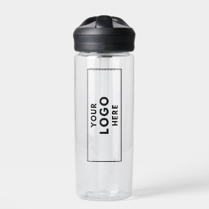 CustomBusiness Logo Company Corporate Brand Water Bottle