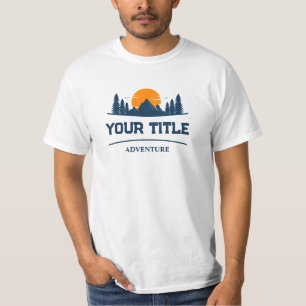 Custome Adventure Logo (Editable) T-Shirt