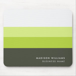 Custome Colorblock Horizontal Stripe Monogram Mous Mouse Pad