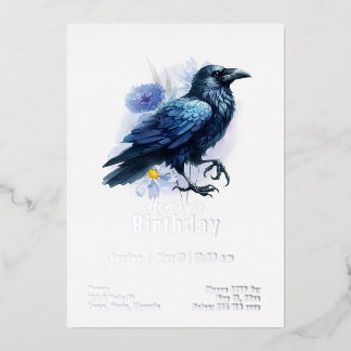 Custome Crow Birthday