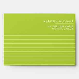 Custome Minimal Monogram Envelope