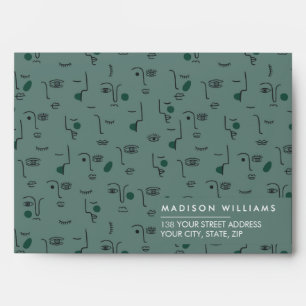 Custome Monogram Envelope