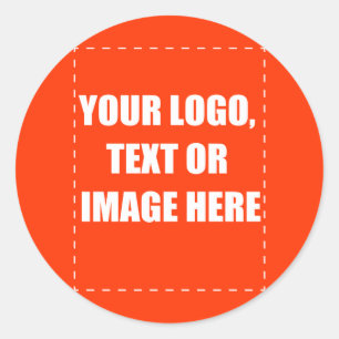 Custome Products Classic Round Sticker