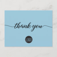 Customer Appreciation Business template Blue