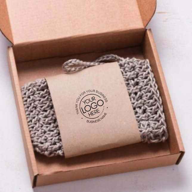 Customer Appreciation Business Thank You Logo Self-inking Stamp (Creator Uploaded)