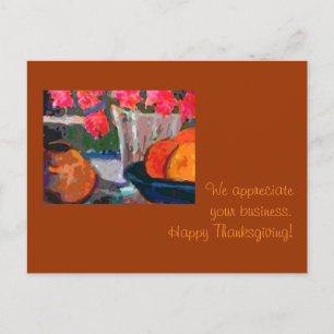 Customer appreciation Thanksgiving Card
