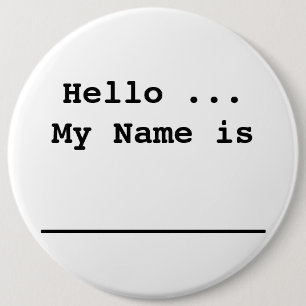 Customer Business Name Badges Tags Pins