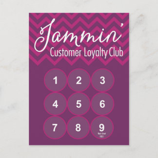 Customer Loyalty Postcard