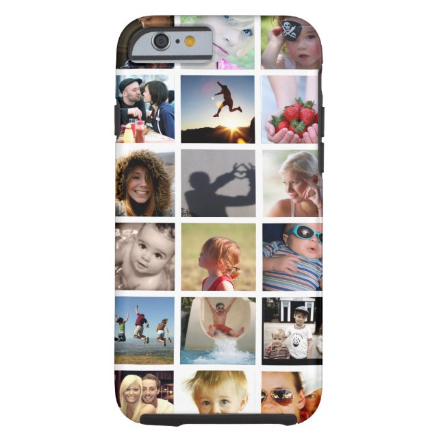 Customer Photo Collage iPhone 6 Case (Case-Mate) (Back)