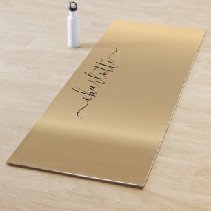 Customer specific, gold (Imitate) Yoga Mat