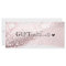 Customer specific, pink-silver glitter, business