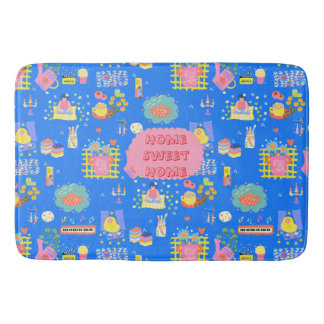 Customermized Home Sweet Home Bath Mat
