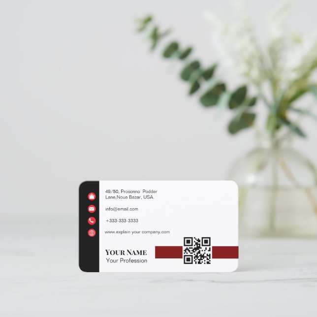   customich Business Card (Standing Front)