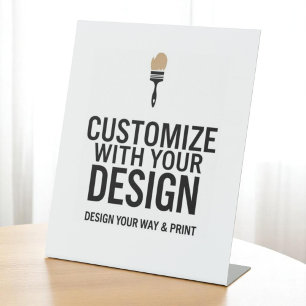 Customisable 10x12" Blank Event Display Sign 