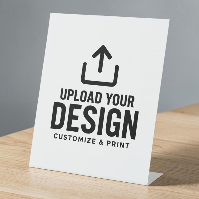 Customisable 10x12" Blank Template Display Sign  (Creator Uploaded)