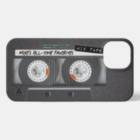 Customisable 1970's 1980's Retro Cassette Mix Tape