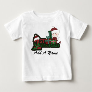 Customisable 1st Christmas Tshirt