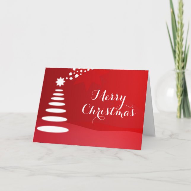 Customisable 2016 2017 SEASON'S GREETINGS Holiday Card (Front)