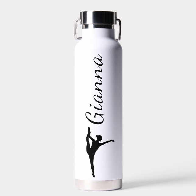 Customisable 22 oz Stainless Steel Dancer Water Bottle (Front)