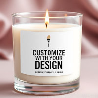 Customisable 3x3" Blank Promotional Product Label