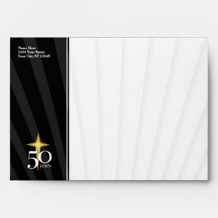 Customisable 50 Year Church Anniversary Envelope
