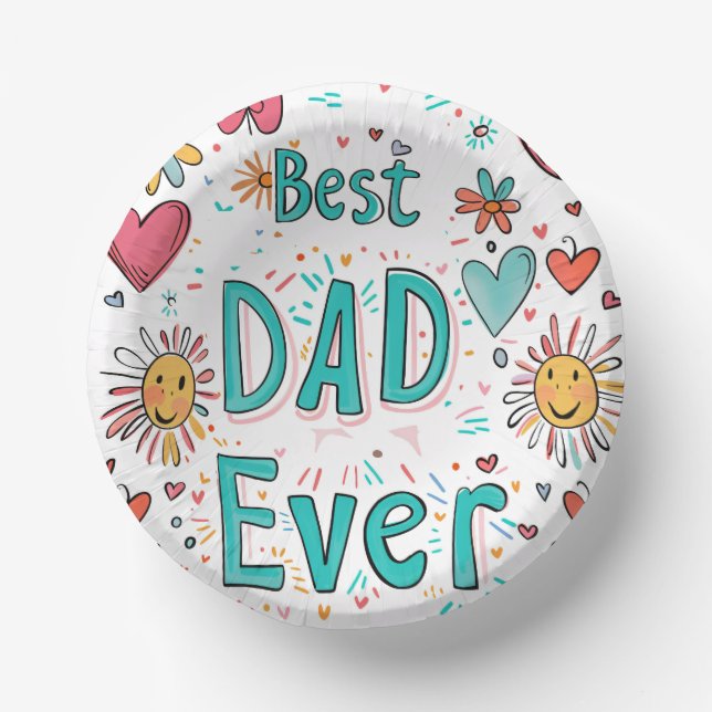 Customisable 7-Inch Paper Bowl for Events Paper Plate (Front)