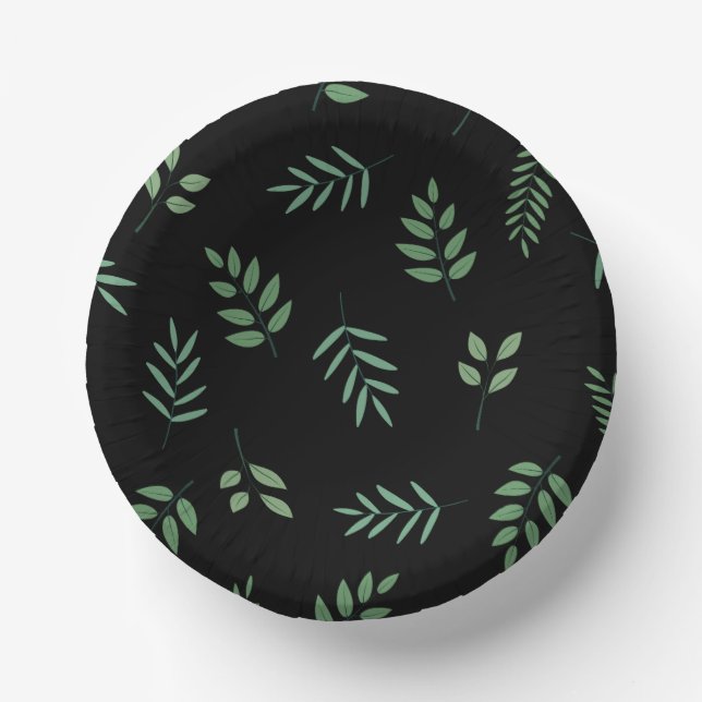 Customisable 7-Inch Paper Bowl for Events Paper Plate (Front)