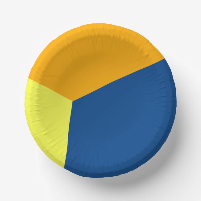 Customisable 7-Inch Paper Bowl for Events Plate (Front)