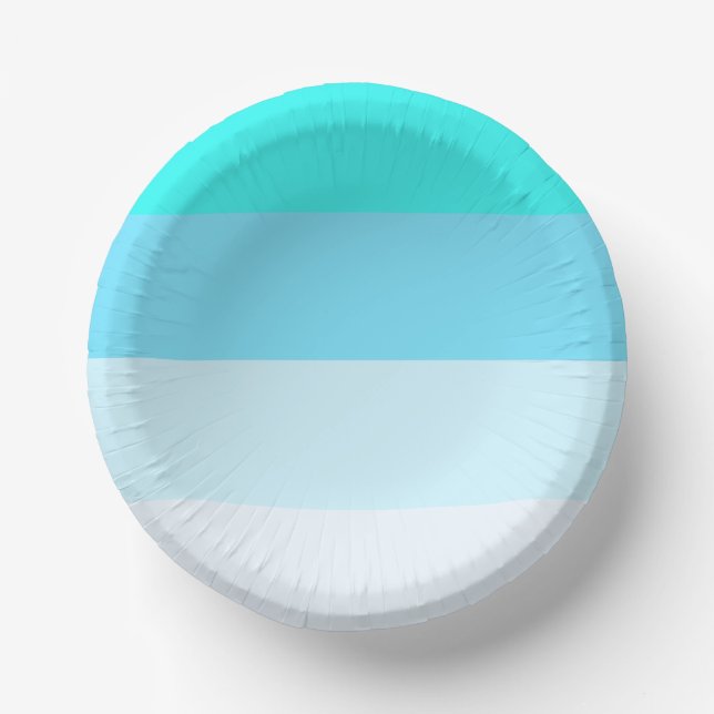 Customisable 7-Inch Paper Bowl for Events Plate (Front)