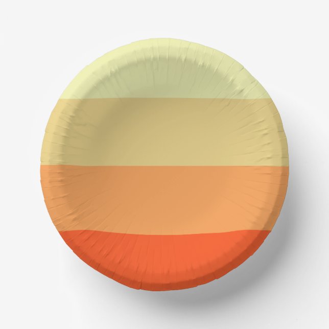 Customisable 7-Inch Paper Bowl for Events Plate (Front)