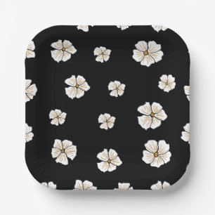 Customisable 7" Square Paper Plate for Events