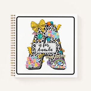 Customisable “A is for” Alphabet Art – Inspiration Notebook