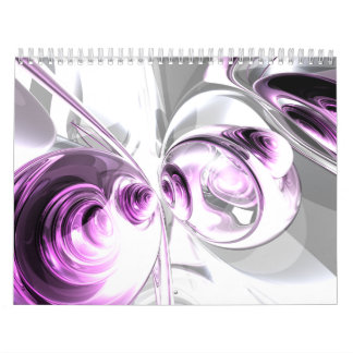 Customisable Abstract Art Calendar