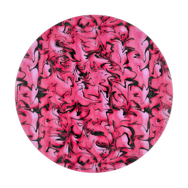 Customisable Abstract Swirl Cutting Board (Front)