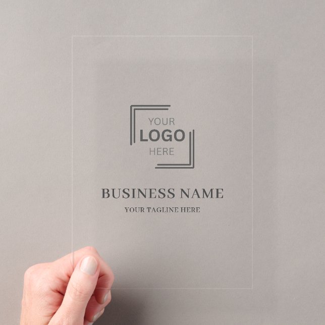 Customisable Acrylic Invitations (Insitu (Handheld))