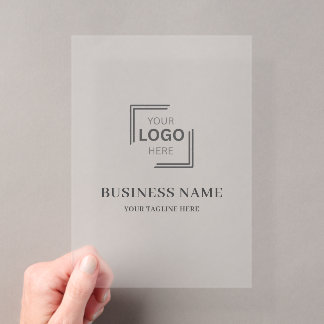 Customisable Acrylic Invitations