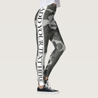Customisable Add Your Text Leggings