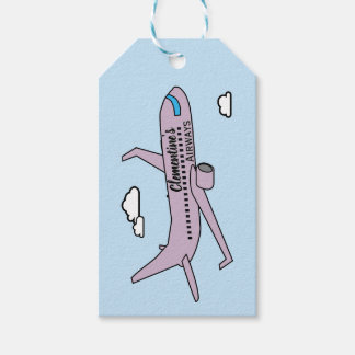 Customisable Aeroplane  Gift Tags