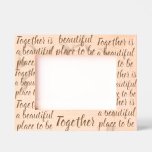Customisable All-Occasion Photo and Text Design Etched Frames