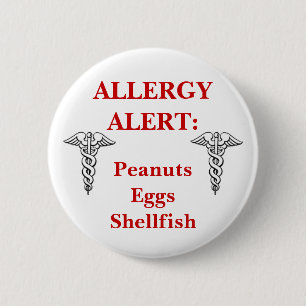 Customisable allergy button